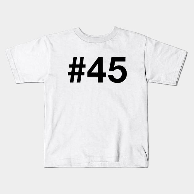 45 Kids T-Shirt by eyesblau